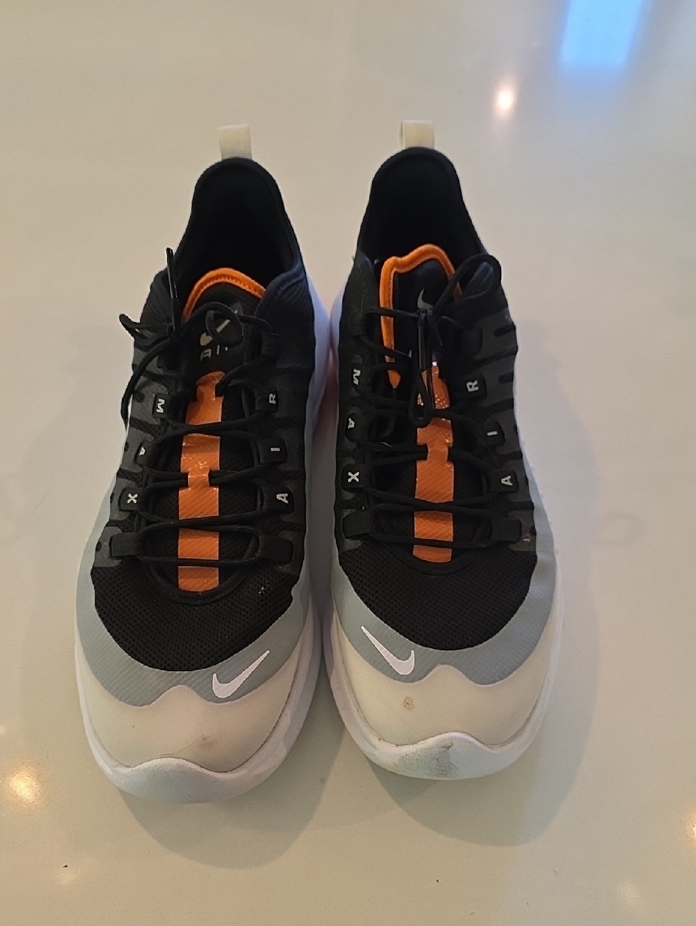 Nike Men’s Black, Orange & Gray Running Sneakers